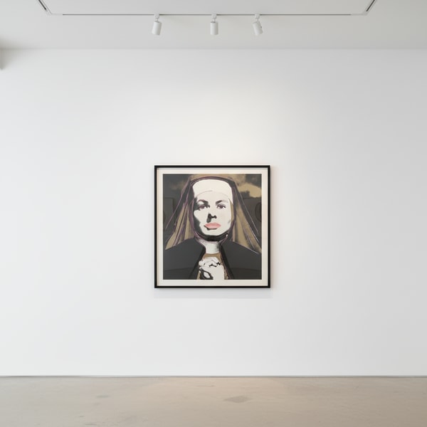 Andy Warhol - Ingrid Bergman The Nun Trial Proof TP 7/30, 1983, Screen print on Lenox Museum Board