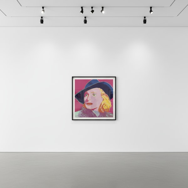 Andy Warhol - Ingrid Bergman With Hat Trial Proof TP 2/30, 1983, Screen print on Lenox Museum Board