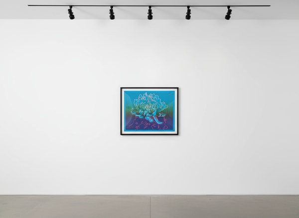 Andy Warhol - Kiku F.S. II 307, 1983, Screen print on Rives BFK paper