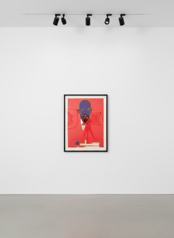 Andy Warhol - Lenin Trial Proof TP 45/46, 1987, Screen print on Arches 88 paper