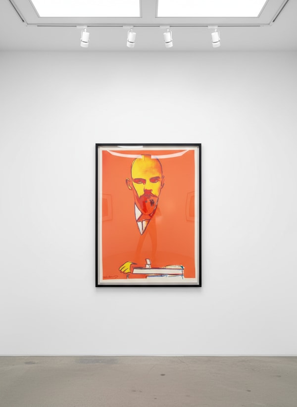 Andy Warhol - Lenin Trial Proof TP 5/46, 1987, Screen print on Arches 88 paper