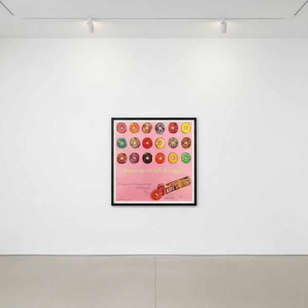 Andy Warhol - Life Savers F.S. II 353, from Ads, 1985, Screen print on Lenox Museum Board