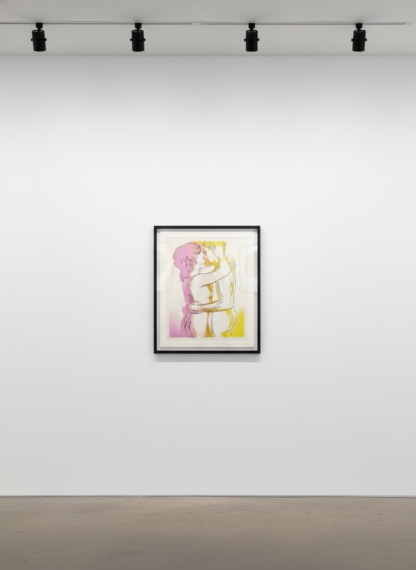 Andy Warhol - Love F.S. II 310-312, 1983, The complete set of three screen prints on Rives BFK paper