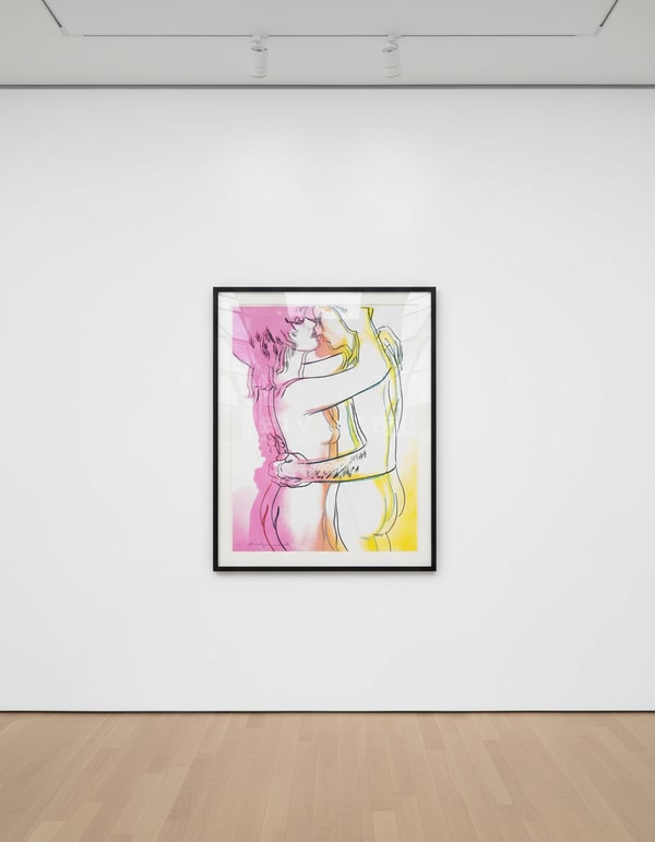 Andy Warhol - Love F.S. II 312, 1983, Screen print on Rives BFK paper
