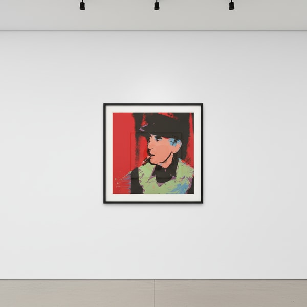 Andy Warhol - Man Ray F.S. II 149, 1974, Screen print on Paper
Signed, numbered