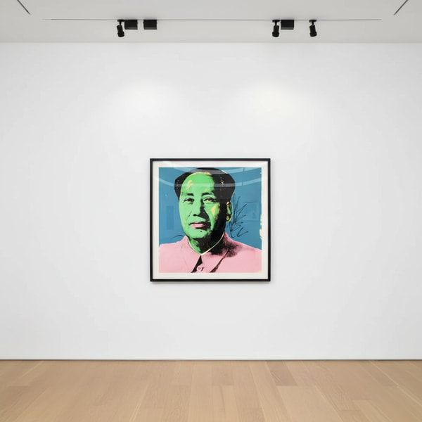 Andy Warhol - Mao F.S. II 93, 1972, Screen print on Beckett High White Paper