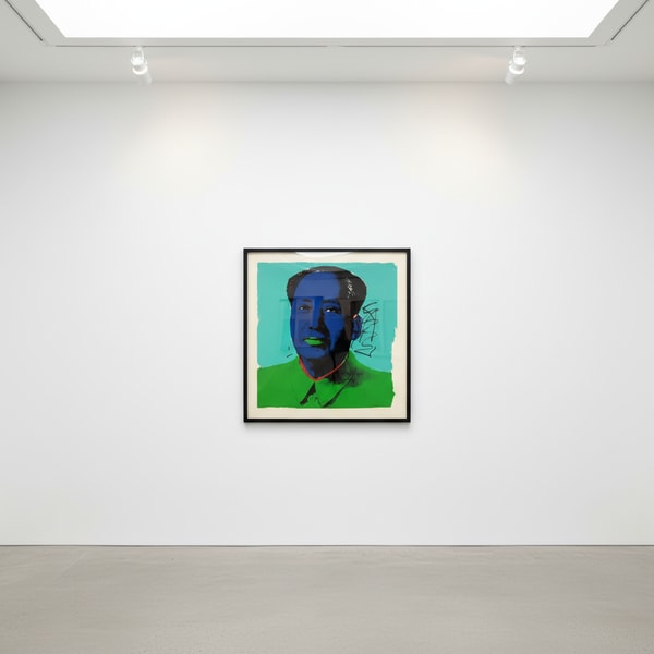 Andy Warhol - Mao F.S. II 99, 1972, Screen print on Beckett High White Paper