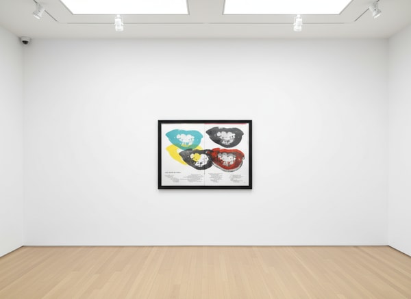 Andy Warhol - Marilyn Monroe I Love Your Kiss Forever Forever F.S. II 5, 1964, Lithograph printed on double-page spread