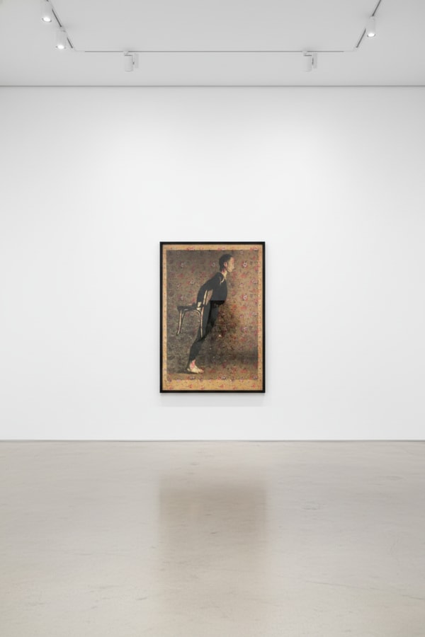 Andy Warhol - Merce Cunningham (F.S. II 124), 1974, Screen print on Japanese gift wrapping paper