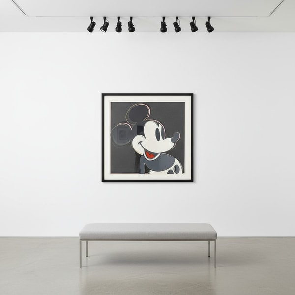 Andy Warhol - Mickey Mouse F.S. II 265, from Myths, 1981, Screen print with diamond dust on Lenox Museum Board