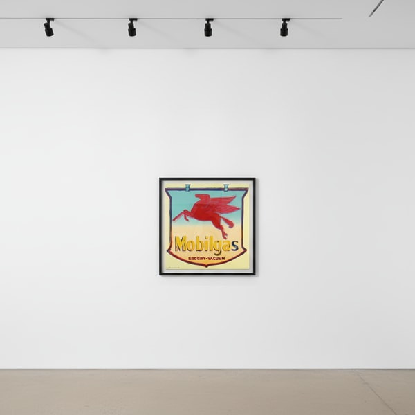 Andy Warhol - Mobil Trial Proof 11/30 from Ads, 1985, Screen print on Lenox Museum Board