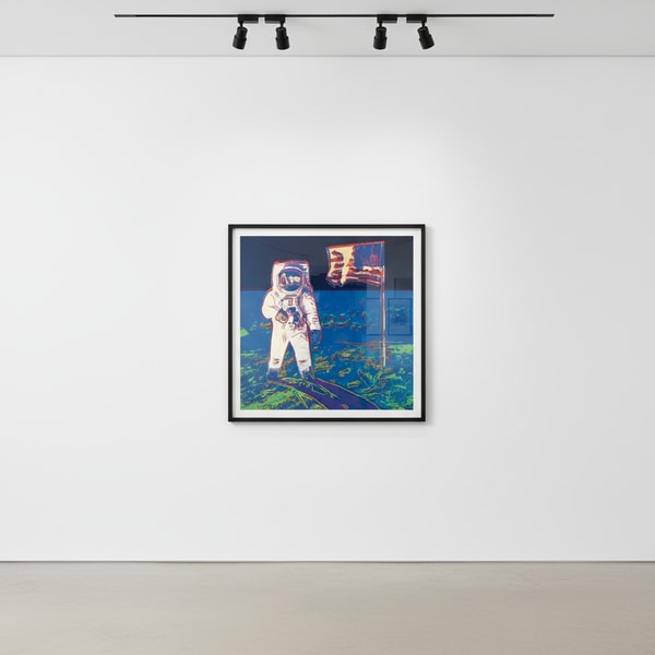 Andy Warhol - Moonwalk Trial Proof TP 22/66, 1987, Unique screenprint in colors, on Lenox Museum Board, the full sheet,
S....