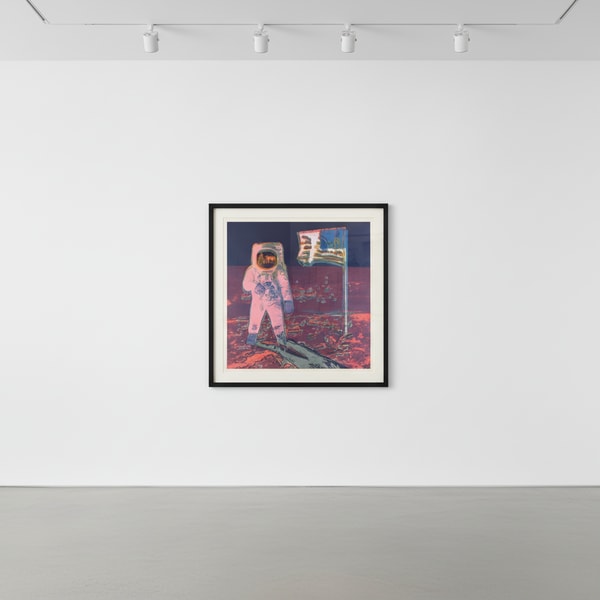 Andy Warhol - Moonwalk Trial Proof TP 36/66, 1987, Screenprint in a unique color combination, 1987, with the printed signa...