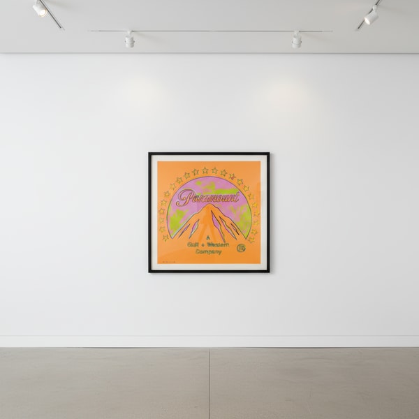 Andy Warhol - Paramount Trial Proof TP 11/30 from Ads, 1985, Screen print on Lenox Museum Board