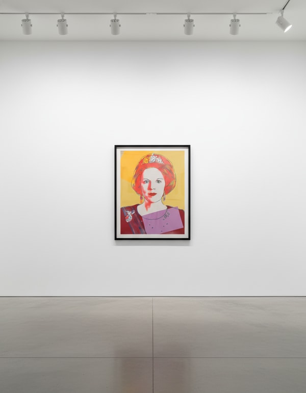 Andy Warhol - Queen Beatrix of the Netherlands F.S. II 341, from Reigning Queens, 1985, Screen print on Lenox Museum Board