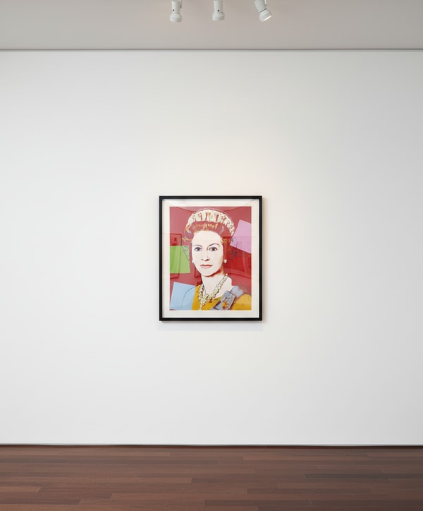 Andy Warhol - Queen Elizabeth II F.S. II 334, from Reigning Queens, 1985, Screen print on Lenox Museum Board