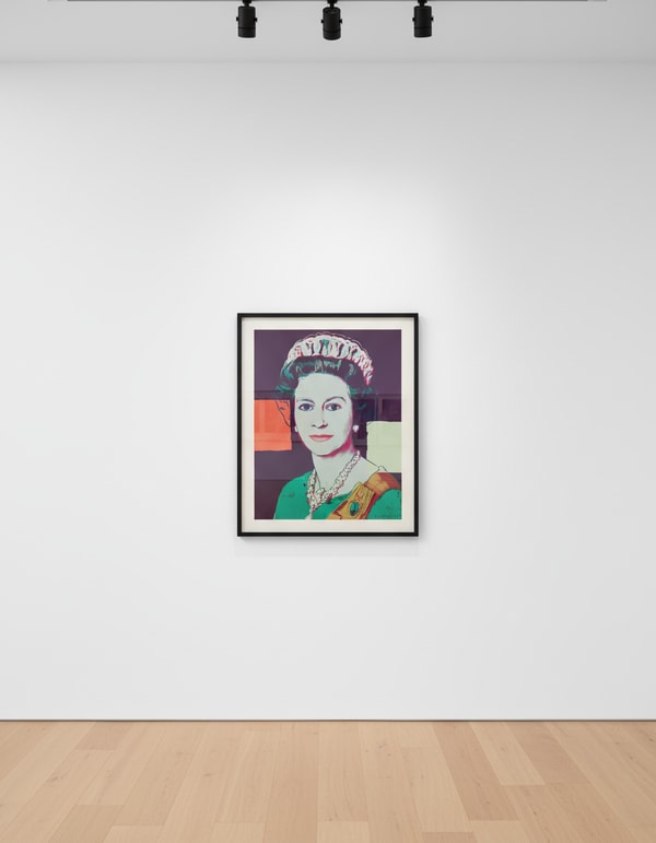Andy Warhol - Queen Elizabeth II F.S. II 335, from Reigning Queens, 1985, Screen print on Lenox Museum Board