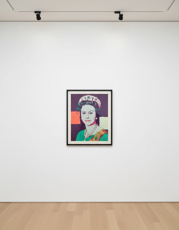 Andy Warhol - Queen Elizabeth II F.S. II 335a, from Reigning Queens  (Royal Edition), 1985, Screen print on Lenox Museum B...