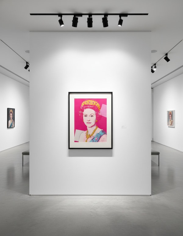 Andy Warhol - Queen Elizabeth II F.S. II 336, from Reigning Queens, 1985, Screen print on Lenox Museum Board 
signed and n...