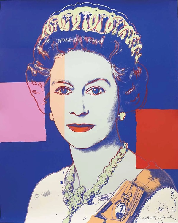 Andy Warhol - Queen Elizabeth II F.S. II 337, from Reigning Queens, 1985, Screen print on Lenox Museum Board