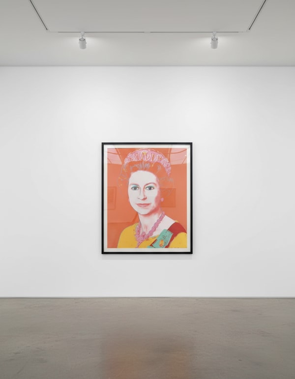 Andy Warhol - Queen Elizabeth Trial Proof TP 30/30 from Reigning Queens, 1985, Screen print on Lenox Museum Board