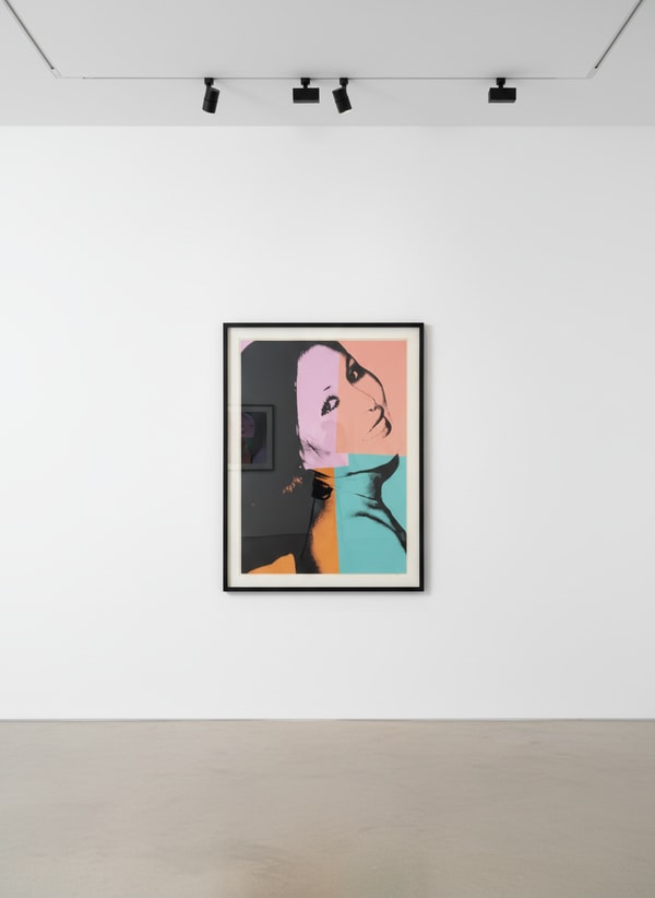 Andy Warhol - Sachiko F.S. II 154, 1977, Screen print on Strathmore Bristol paper
Signed in pencil lower right.
