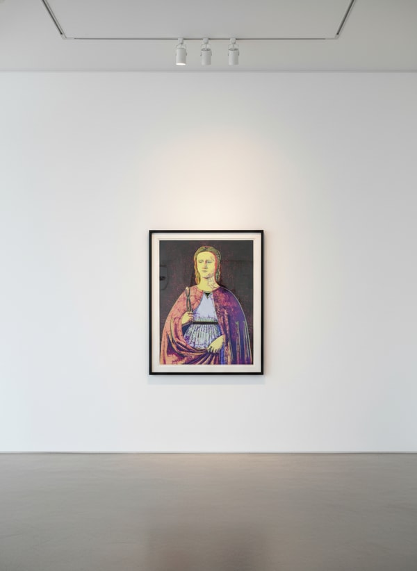Andy Warhol - Saint Apollonia F.S. II 331, 1984, Screen print on Essex Offset Kid Finish paper