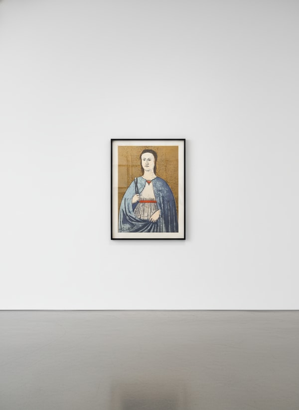 Andy Warhol - Saint Apollonia F.S. II 332, 1984, Screen print on Essex Offset Kid Finish paper