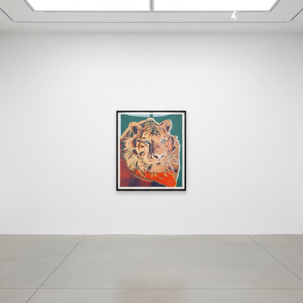 Andy Warhol - Siberian Tiger F.S. II 297 from Endangered Species, 1983, Screen print on Lenox Museum Board
