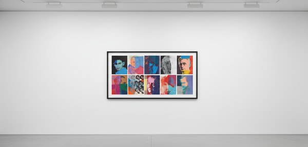 Andy Warhol - Sigmund Freud F.S. II 235, from Ten Portraits Of Jews Of The Twentieth Century, 1980, Portfolio of ten scree...