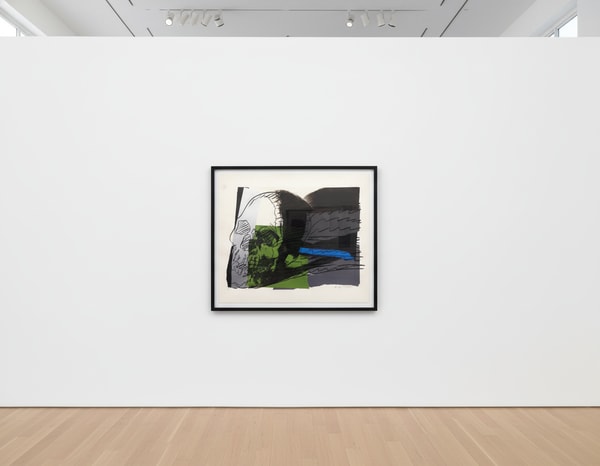 Andy Warhol - Skull F.S. II 160, 1976, Screen print