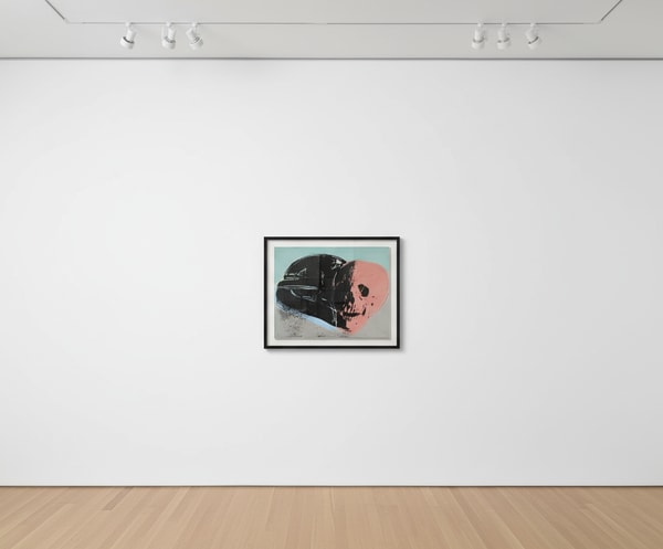 Andy Warhol - Skull, 1976-77, Acrylic and silkscreen enamel on canvas