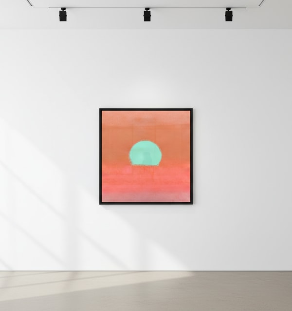 Andy Warhol - Sunset F.S. II 85-88 Coral, 1972, Screen print