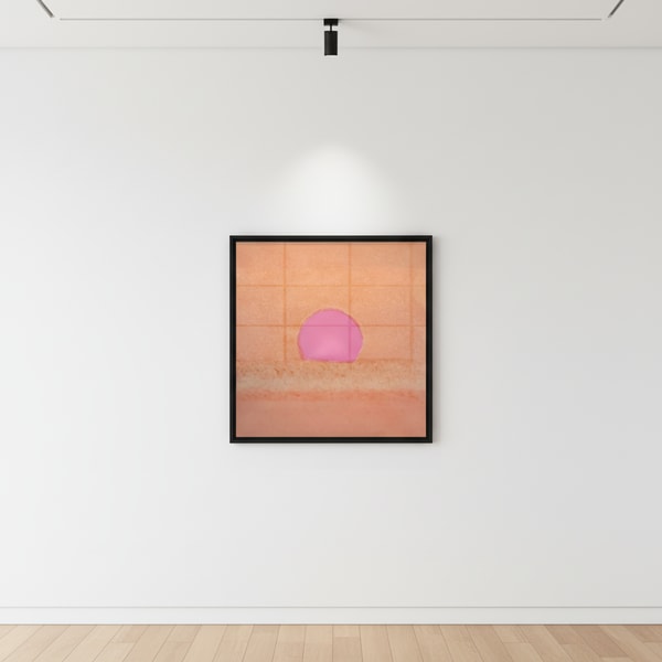 Andy Warhol - Sunset F.S. II 85-88 Peach, 1972, Screen print