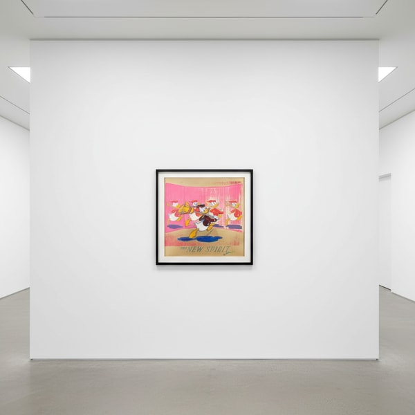 Andy Warhol - The New Spirit Donald Duck FS. II 357 from Ads, 1985, Screen print on Lenox Museum Board