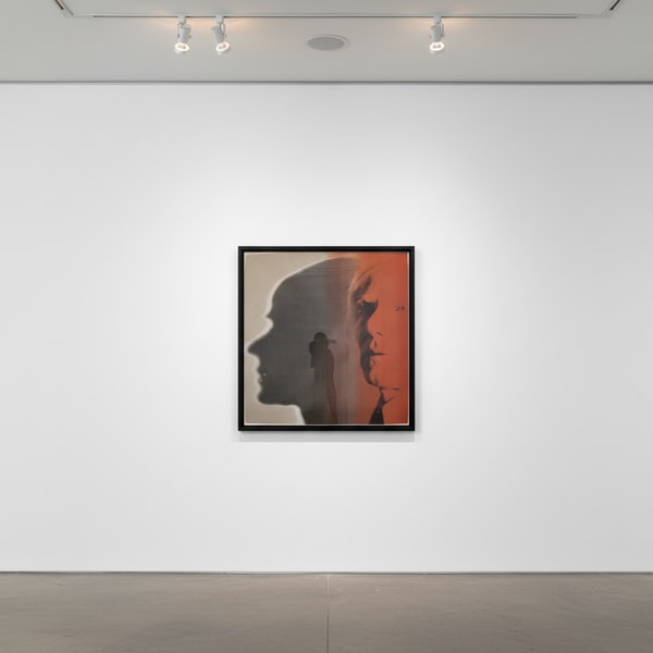 Andy Warhol - The Shadow F.S. II 267, from Myths, 1981, Screen print with diamond dust on Lenox Museum Board