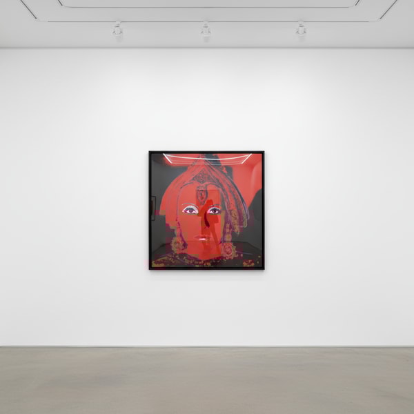 Andy Warhol - The Star F.S. II 258, from Myths, 1981, Screen print with diamond dust on Lenox Museum Board