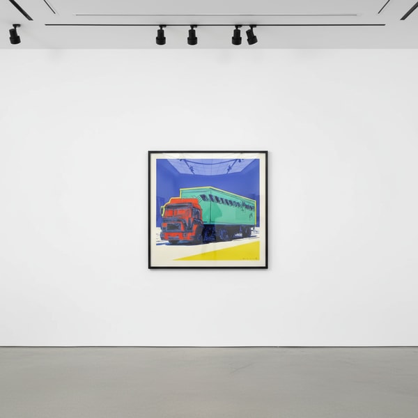 Andy Warhol - Trucks F.S. II 368, 1985, Screen print on Lenox Museum Board