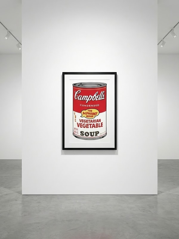 Andy Warhol - Vegetarian Vegetable Soup F.S. II 56, 1969, Screen print