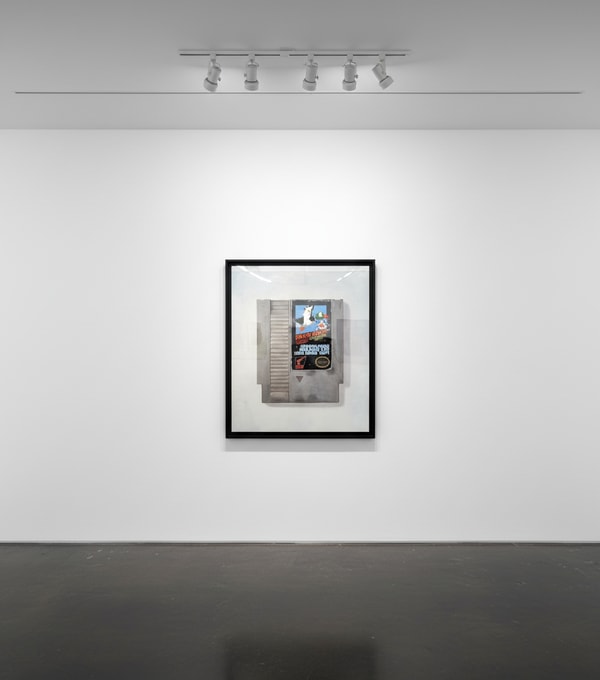 Arlo Sinclair - Duck Hunt (NES Cartridge), 2025, Oil on canvas
Signed on verso + COA
1/1 Unique