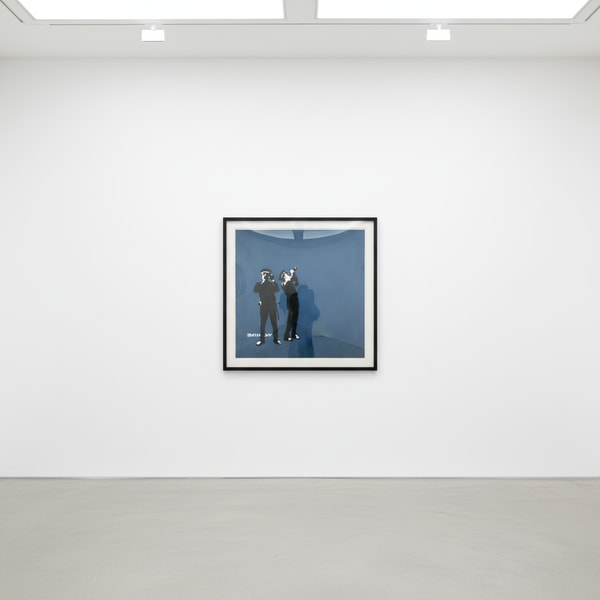 Banksy - Avon and Somerset Constabulary, 2001, Acrylic and spray paint on canvas