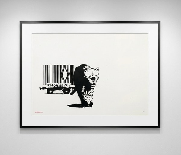 Banksy - Barcode (Unsigned), 2003, Screen print