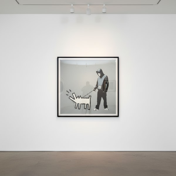 Banksy - Choose Your Weapon Silver, 2010, Screen print