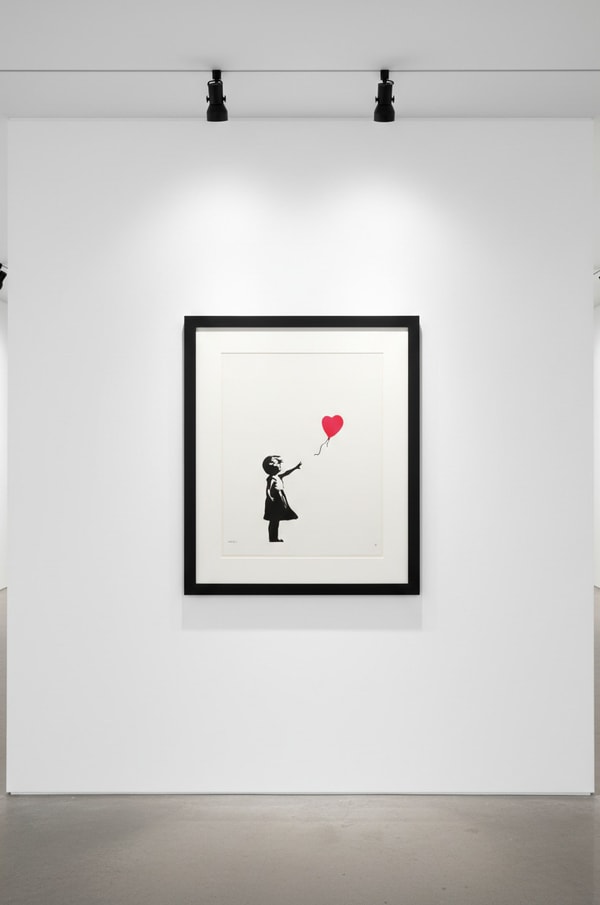 Banksy - Girl With Balloon (Signed), 2004