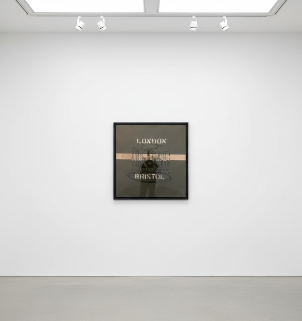 Banksy - London, New York, Bristol (Heavy Weaponry), 2000, Spray paint on canvas