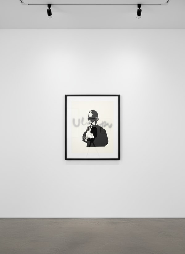 Banksy - Rude Copper (Signed), 2002, Screen print
Signed and numbered