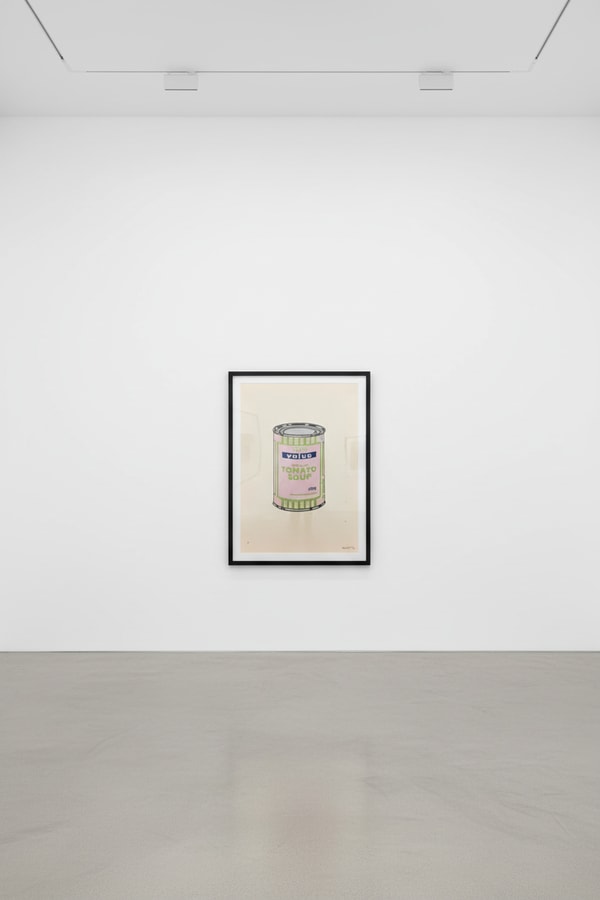 Banksy - Soup Can (Lilac, Lime, Blue) (Signed), 2005, Screen print