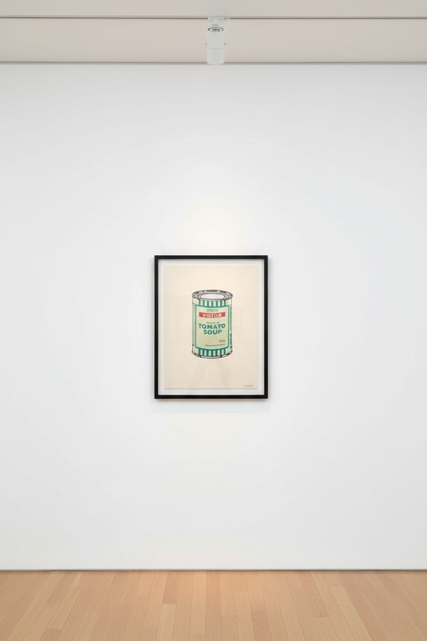Banksy - Soup Can (Mint, Emerald, Cherry) (Signed), 2005, Screen print