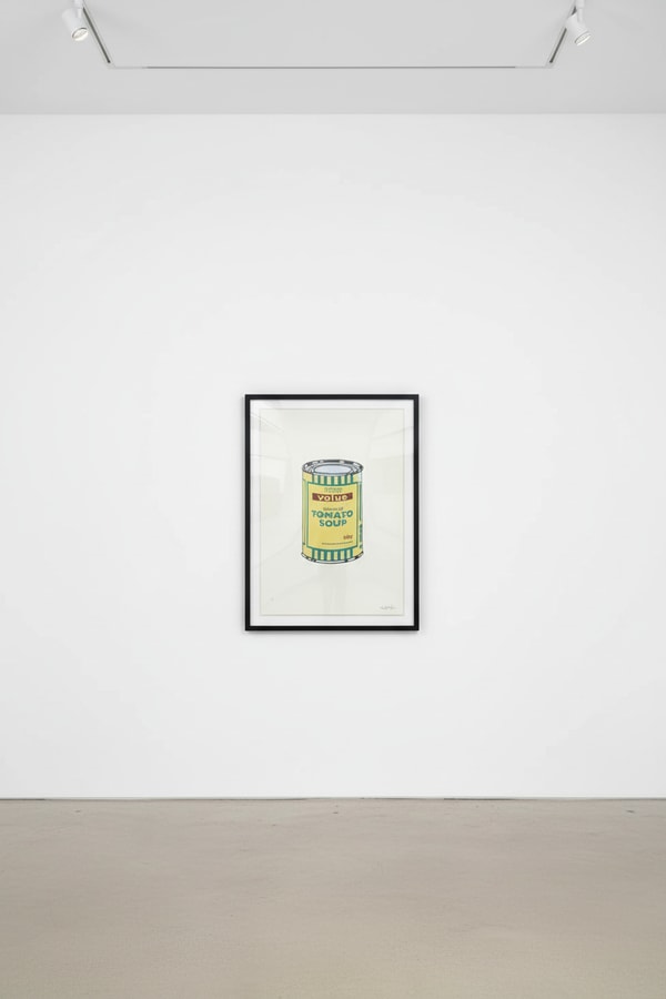 Banksy - Soup Can (Yellow, Emerald, Brown) (Signed), 2005, Screen print