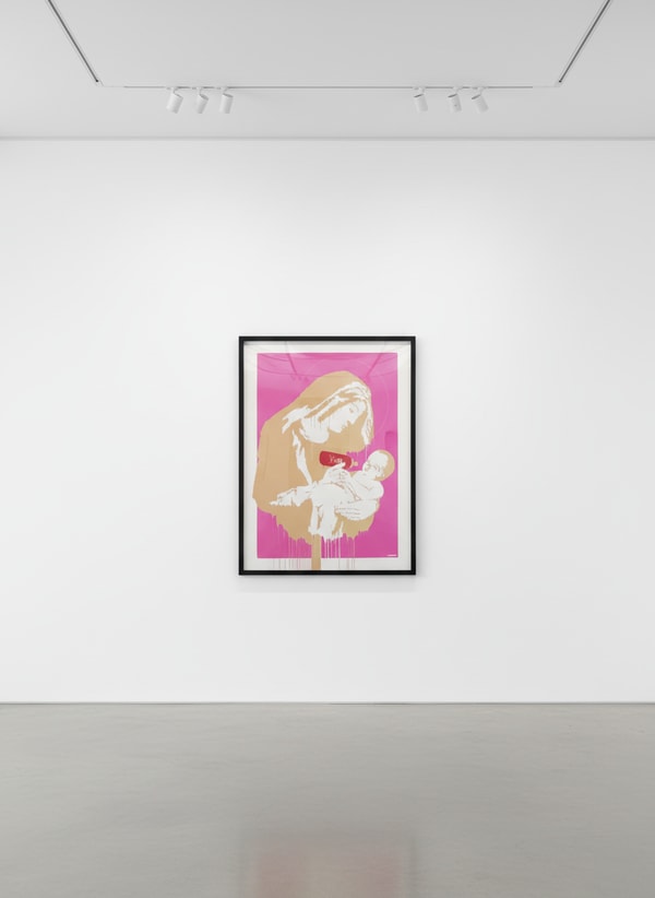 Banksy - Toxic Mary (AP Pink) (Signed), 2004